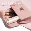 imageCordless Automatic Curling Iron 1 inch  TYMO CURLGO Rotating Curling Wand AntiScald ampamp TangleFree for Easy Curls Travel Hair Curler Portable Rechargeable ampamp Dual Voltage for 1422quot Hair Gold BlushGold Blush