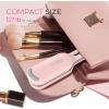 imageCurling Iron Hair Crimper Waver  TYMO ROVY Beach Waves Curling Wand Ionic Deep Waver Hair Curler Tool with Ceramic 3 Barrel for Women Dual Voltage AntiScald Easy to Use Pink 1 InchPink