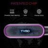 imageHair Straightener Brush TYMO Ring Hair Straightener Comb Straightening Brush for Women with 5 Temps 20s Fast Heating ampamp Dual Voltage BlackBlack