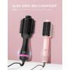 imageTYMO 30 Hair Dryer Brush Volumizer  Fast Drying Blow Dryer Brush and Smoothing Comb in One for Quick Easy Salon Blowout Hot Air Styler Heated Round Brush Compact ampamp Lightweight for Travel 25