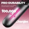 imageTYMO Cordless Hair Straightener Brush  Porta PRO Portable Straightening Brush for Travel Mini Ionic Hot Comb Straightener for Women Lightweight onThego Cordless and Fast Charger Dual PowerBlack
