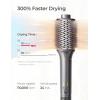 imageTYMO Hair Dryer Brush Blow Dryer Brushes in One Hot Air Brush with 3 Barrels as Dryer Volumizer Straightener Styler 110000 RPM HighSpeed Blow Out Brush 200M Negative Ions for Smooth FrizzFree