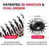imageTYMO Pink Volumizer Hair Dryer Brush with Titanium Barrel 1200W 3 Speeds Nylon Bristles Ionic Technology Salon Longlasting Hairstyles Hot Air Brush for Women Designed for 120V USA OutletsGold