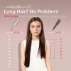 imageUpgraded Automatic Rotating Curling Iron  TYMO Long Barrel Curling Wand for Long Hair Ceramic 1 Inch Hair Curler AntiScald TangleFree 600M Ionic Dual Voltage for Easy Lasting Curls GoldGold