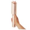 imageCordless Automatic Curling Iron 1 inch  TYMO CURLGO Rotating Curling Wand AntiScald ampamp TangleFree for Easy Curls Travel Hair Curler Portable Rechargeable ampamp Dual Voltage for 1422quot Hair Gold BlushGold Blush
