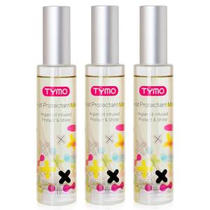 imageTYMO Heat Protectant Spray for Hair with Argan Oil for Styling Tools Heat Protection Spray to Smooth ampamp Hydrate Natural Clean Formulation Multibenefit Treatment Lightweight for All Hair Types169 Fl Oz Pack of 3