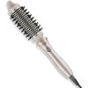 imageTYMO Thermal Brush Curling Brush  STYLUX 17 Inch Blowout Volumizer with FlexiFit for Hair Straightening Heated Round Styler Tool Hair Straightener and Curler 2 in 1 Dual Voltage Metallic GrayGold