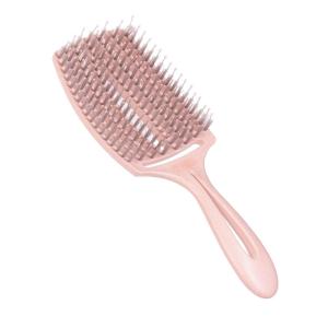 imageTYMO Hair Brush Detangler for Women  Boar Bristle Detangling Brushes for Wet ampamp Dry Hair Paddle Vented Hairbrush Hair Accessories for Girls Cepillos Para Cabello for TYMO ROVY CURLPRO ampamp RING Pink