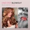 imageTYMO 20 Hair Blow Dryer Brush  Round Blowout Hot Air Brush One Step Volumizer Upgraded 2 Inch Barrel for Short Hair 3X Faster Drying 06 lb Ultra Lightweight Straightener and Curling in One