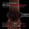 imageTYMO Hair Straightener Brush  Upgraded Ionic Compact Straightening Brush with WaveDesign Bristles for Fast Smooth Styling Lightweight Hot Comb ampamp Travel Flat Iron for Women 1 Billion Ions Black