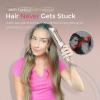 imageUpgraded Automatic Rotating Curling Iron  TYMO CurlPro Plus Long Barrel Curling Wand for Long Hair Ceramic Hair Curler for Women AntiScald TangleFree 600M Ionic Dual Voltage Gold 1 14 InchGold
