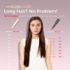 imageUpgraded Automatic Rotating Curling Iron  TYMO CurlPro Plus Long Barrel Curling Wand for Long Hair Ceramic Hair Curler for Women AntiScald TangleFree 600M Ionic Dual Voltage Gold 1 14 InchGold Blush