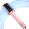 imageTYMO 30 Hair Blow Dryer Brush  Lightweight 3X Faster Drying 5in1 Ionic Blowout Hair Dryer Brush with Smoothing Comb ampamp Volumizing Bristles for AntiFrizz Straight Hair Curls ampamp Blowouts PinkPink