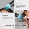 imageTYMO Blow Dryer Hair Dryer for Women  300 Million Ionic Hairdryer with Diffuser ampamp Comb Attachment for Curly Hair Professional Blowdryer with Cool Air Button Small Travel 077 lb Lightweight Black