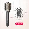 imageTYMO Hair Blow Dryer Brush HighSpeed Hair Dryer Brush for 300 Faster Dry and Style Hot Air Blowout Brush One Step Straightener Volumizer with 200M Negative Ion for Smooth FrizzFree